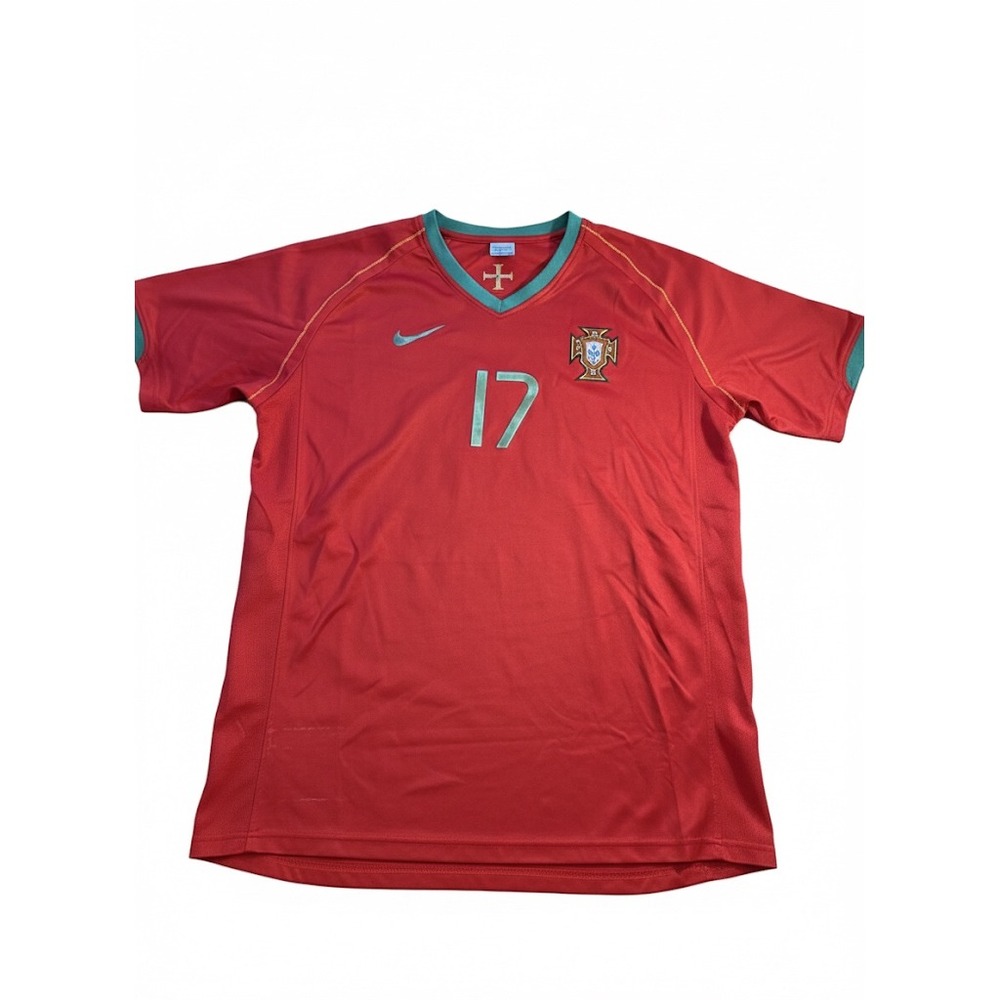 Nike Portugal Soccer Jersey Cristiano Ronaldo 17 Men's 3XL Red